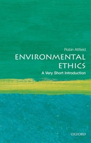 Buy Environmental Ethics : A Very Short Introduction