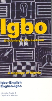 Buy Igbo-English/English-Igbo Dictionary & Phrasebook