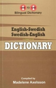 Buy English-Swedish & Swedish-English One-To-One Dictionary (Exam-Suitable)