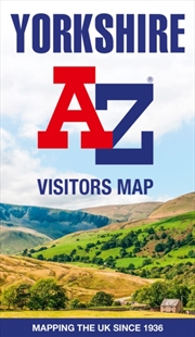 Buy Yorkshire A-Z Visitors Map