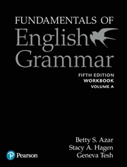 Buy Azar-Hagen Grammar - (Ae) - 5th Edition - Workbook A - Fundamentals Of English Grammar (W Answer Key