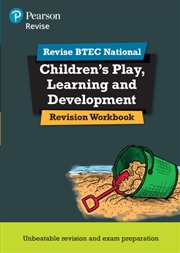 Buy Pearson Revise Btec National Children's Play, Learning And Development Revision Workbook - For 2025