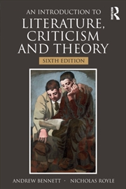 Buy An Introduction To Literature, Criticism And Theory
