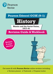 Buy Pearson Revise Edexcel Gcse History Russia And The Soviet Union Revision Guide And Workbook Incl. On