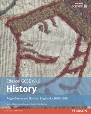 Buy Edexcel Gcse (9-1) History Anglo-Saxon And Norman England, C1060–1088 Student Book