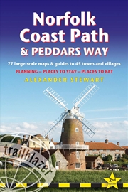 Buy Norfolk Coast Path And Peddars Way Trailblazer Walking Guide 2E