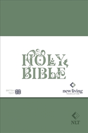 Buy Nlt Holy Bible : New Living Translation, British Text Version In Green Soft-Tone Flexiback Binding
