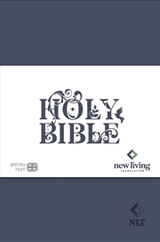 Buy Nlt Holy Bible : New Living Translation, British Text Version In Blue Soft-Tone Flexiback Binding