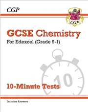 Buy Gcse Chemistry: Edexcel 10-Minute Tests (Includes Answers)
