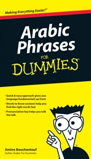 Buy Arabic Phrases For Dummies