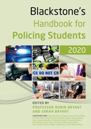 Buy Blackstone's Handbook For Policing Students 2020