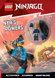 Buy Lego Ninjago: Nya's Powers Activity Book (With Nya Lego Minifigure And Mech)