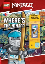 Buy Lego Ninjago: Where's The Ninja? A Search And Find Adventure (With Zane Minifigure)