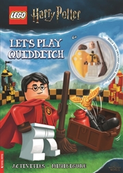 Buy Lego Harry Potter: Let's Play Quidditch Activity Book (With Cedric Diggory Minifigure)