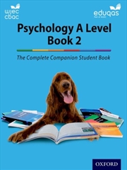 Buy The Complete Companions For Wjec And Eduqas Year 2 A Level Psychology Student Book