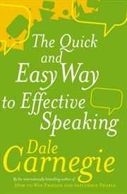 Buy The Quick And Easy Way To Effective Speaking