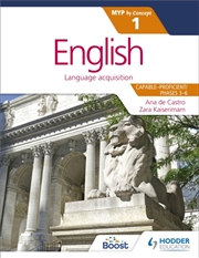 Buy English For The Ib Myp 1 (Capable–Proficient/Phases 3-4, 5-6): By Concept