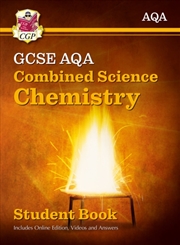 Buy Gcse Combined Science Chemistry Aqa Student Book (Includes Online Edition, Videos And Answers)