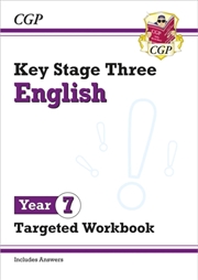 Buy Ks3 Year 7 English Targeted Workbook (With Answers)