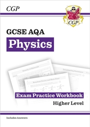 Buy New Gcse Physics Aqa Higher Exam Practice Workbook With Cgp Revisionhub
