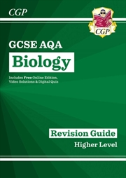 Buy New Gcse Biology Aqa Higher Revision Guide With Cgp Revisionhub