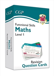 Buy Functional Skills Maths Revision Question Cards - Level 1