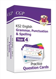 Buy Ks2 English Year 4 Practice Question Cards: Grammar, Punctuation & Spelling