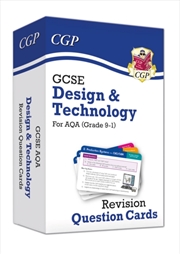 Buy Gcse Design & Technology Aqa Revision Question Cards