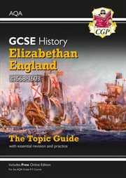 Buy Gcse History Aqa Topic Revision Guide - Elizabethan England, C1568-1603