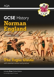 Buy Gcse History Aqa Topic Revision Guide - Norman England, C1066-C1100