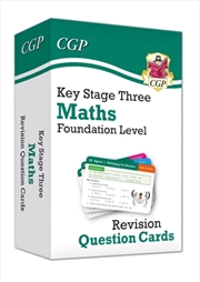 Buy Ks3 Maths Revision Question Cards - Foundation