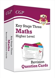 Buy Ks3 Maths Revision Question Cards - Higher