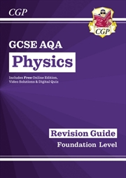 Buy New Gcse Physics Aqa Foundation Revision Guide With Cgp Revisionhub