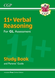 Buy 11+ Gl Verbal Reasoning Study Book (With Parents’ Guide & Online Edition)