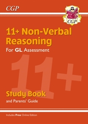 Buy 11+ Gl Non-Verbal Reasoning Study Book (With Parents’ Guide & Online Edition)