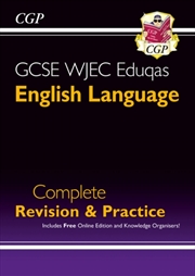 Buy Gcse English Language Wjec Eduqas Complete Revision & Practice (With Online Edition)