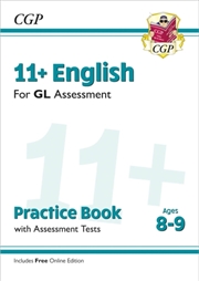 Buy 11+ Gl English Practice Book & Assessment Tests - Ages 8-9 (With Online Edition)