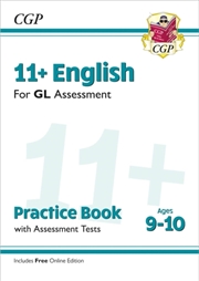 Buy 11+ Gl English Practice Book & Assessment Tests - Ages 9-10 (With Online Edition)