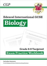 Buy Edexcel International Gcse Biology Grade 8-9 Exam Practice Workbook (With Answers)