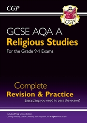 Buy New Gcse Religious Studies: Aqa A Complete Revision & Practice (With Online Extras)
