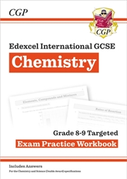 Buy Edexcel International Gcse Chemistry Grade 8-9 Exam Practice Workbook (With Answers)