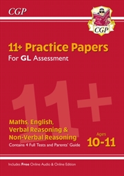 Buy 11+ Gl Practice Papers Mixed Pack - Ages 10-11 (With Parents' Guide & Online Edition)