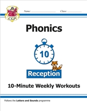 Buy Reception English Phonics 10-Minute Weekly Workouts