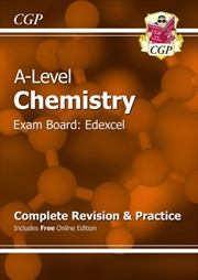 Buy A-Level Chemistry: Edexcel Year 1 & 2 Complete Revision & Practice With Online Edition