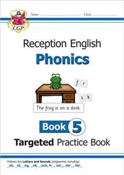 Buy Reception English Phonics Targeted Practice Book - Book 5