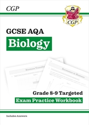Buy Gcse Biology Aqa Grade 8-9 Targeted Exam Practice Workbook (Includes Answers)
