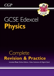 Buy Gcse Physics Edexcel Complete Revision & Practice Includes Online Edition, Videos & Quizzes