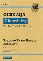 Buy Gcse Chemistry Aqa Practice Papers: Higher Pack 2