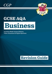 Buy Gcse Business Aqa Revision Guide (With Online Edition, Videos & Quizzes)