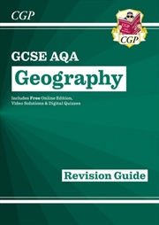 Buy Gcse Geography Aqa Revision Guide Includes Online Edition, Videos & Quizzes
